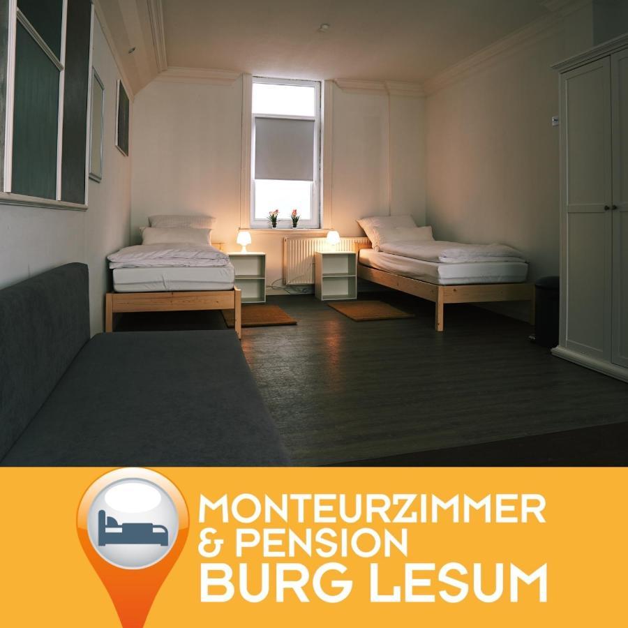 Pension & Monteurwohnungen Burglesum Brema Exterior foto