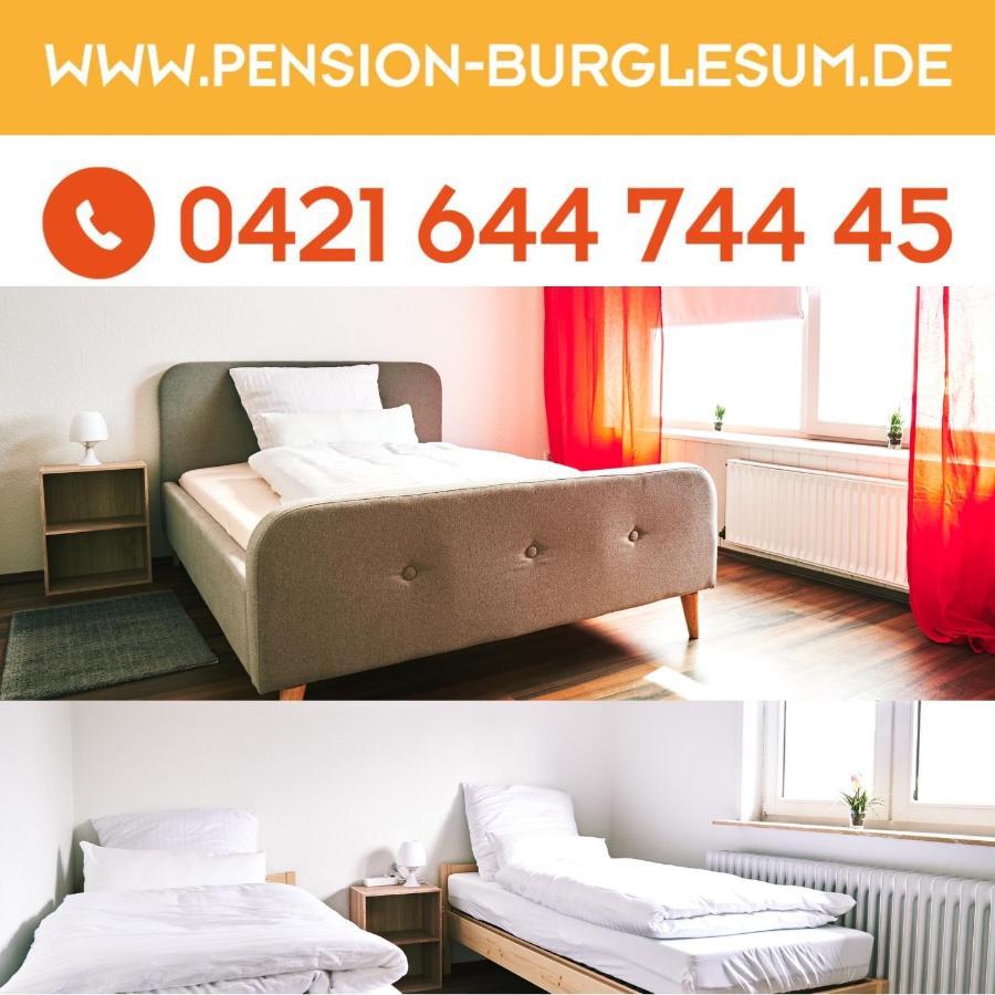 Pension & Monteurwohnungen Burglesum Brema Exterior foto
