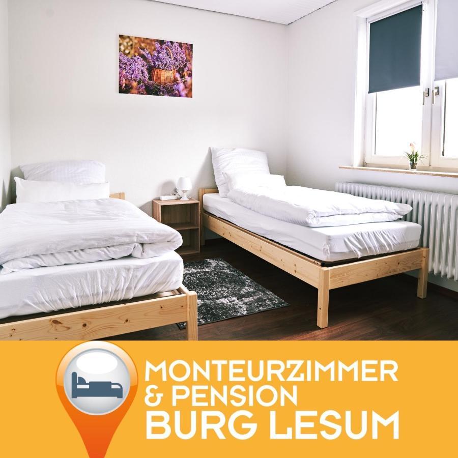 Pension & Monteurwohnungen Burglesum Brema Exterior foto