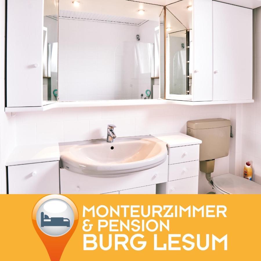 Pension & Monteurwohnungen Burglesum Brema Exterior foto